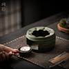 New Chinese style beam pot warm tea stove Kung Fu tea set small household tea stove candle heating insulation base