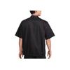 Nike Solid Color Polo Casual Sports Short Sleeve Shirt Men Shirts Black DX0899-010