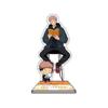 Jujutsu Kaisen Reading Series Double-Sided Standee with Acrylic Figurines: Gojo Satoru, Fukushige Todo, and Itadori Yuji