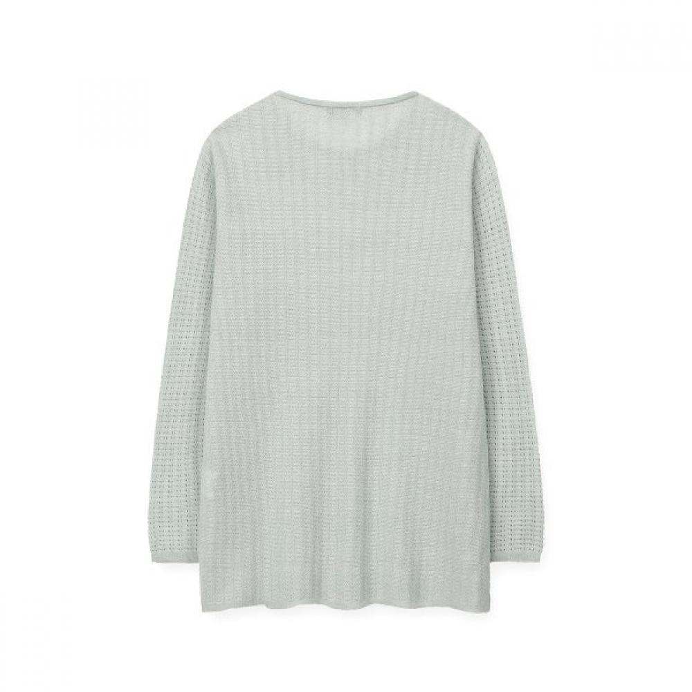 Furina Linen My CoTTon PoinT Sleeve T shirT