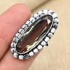 Дымчатый топаз Gemstone 925 Sterling Silver Ювелирные изделия для дизайнерских колец ручной работы для нее