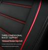 All-Season Leather Car Seat Cover - Full Coverage for Five Seats