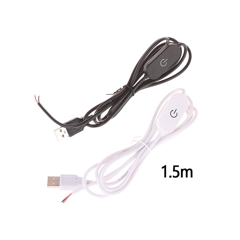 2A 5V Usb сенсорный переключатель затемнения кабель 1.5M Usb 2.0A на 2 провода выход 5-100% диммер контроллер