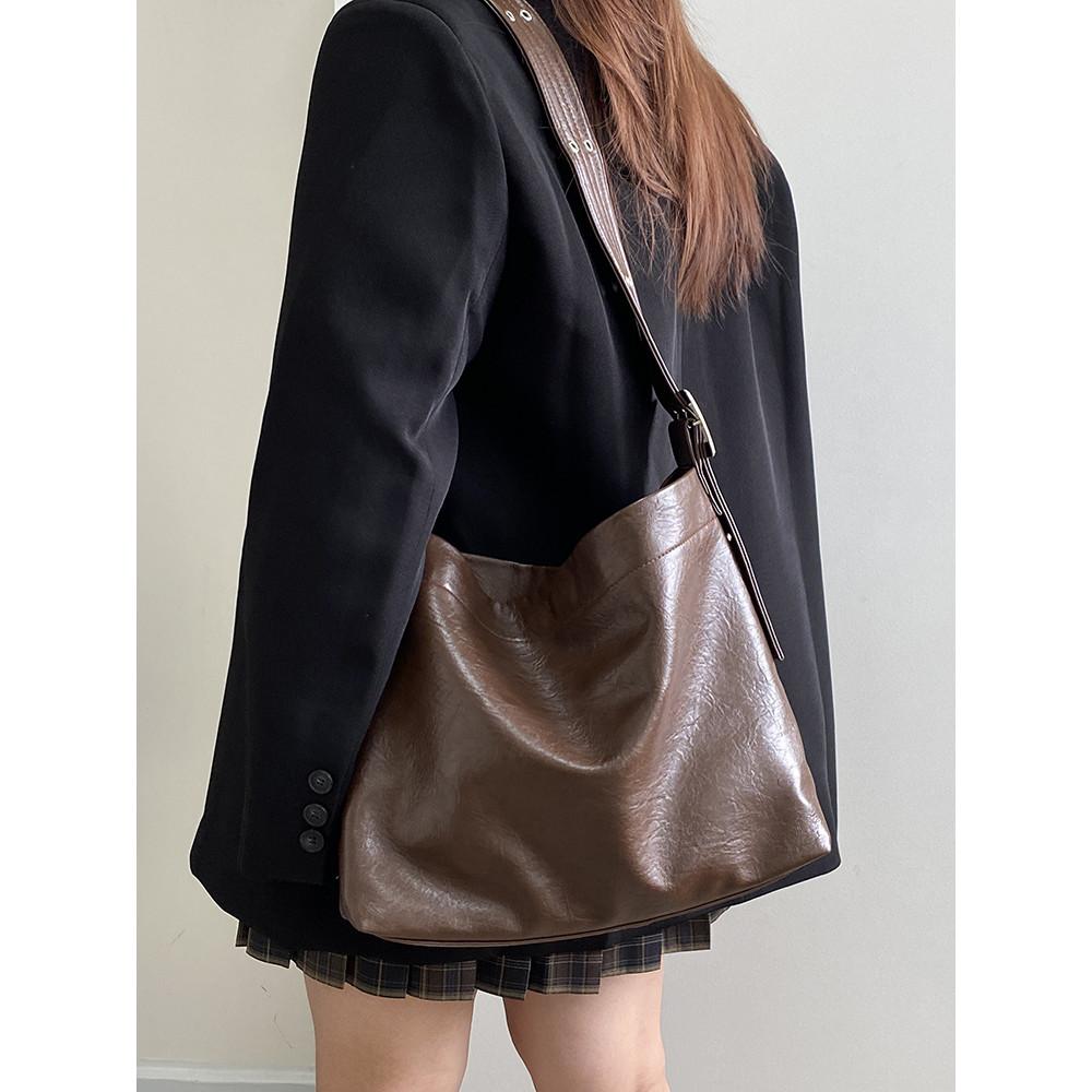Ielgy Autumn Winter Melade Color Series Large Capacity Tote Bag