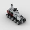 120 Мелких Деталей Moc Строительные Блоки Сборка Hav Wa6 Танк с Турбиной Доминатор Планета Битва Войны Клонов Модель Детская Игрушка
