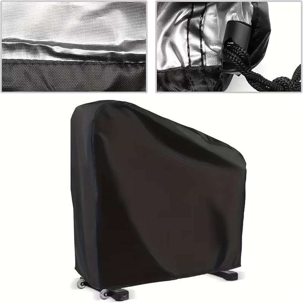 Водонепроницаемый чехол для беговой дорожки с эластичным краем и боковой молнией для легкого использования, защищающий тренажеры от непогоды