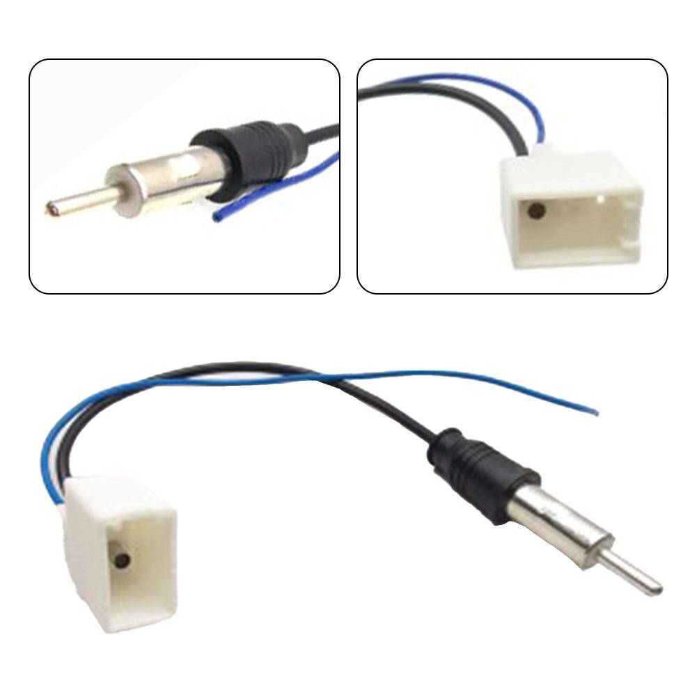 Radio Stereo CD Changer Antenna Female Plug Cable Adapter DC 12V For Toyota For LEXUS RX For Yaris For RAV4 For Camry Radio Accessories 4
