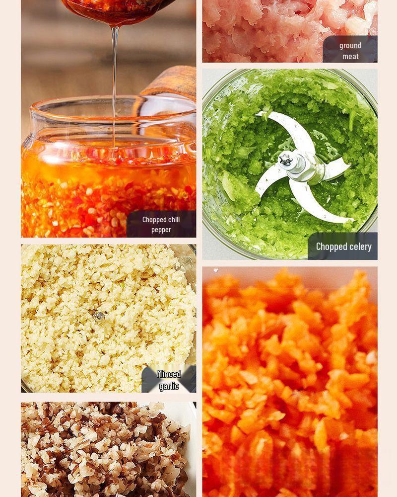 Многофункциональная электрическая мясорубка и кухонный комбайн Xinfei