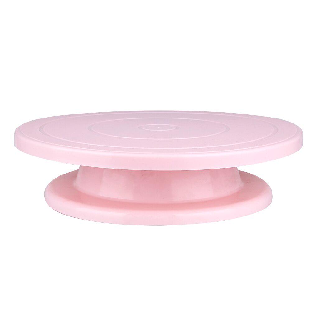 360 Revolving Cake Turntable Sugar Stand Cake Swivel Plate Platform Baking Tools Pastry Supplies Cake Stand AVE