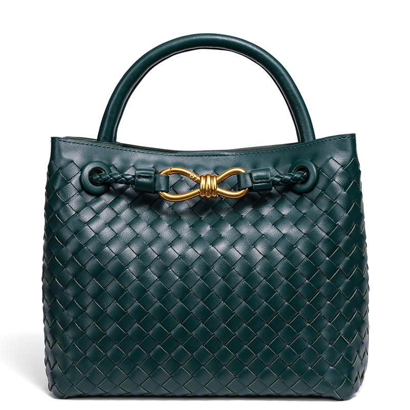 Y бабочка новая сумка ручной работы женская плетеная сумка металлическая веревочная пряжка сумка через плечо сумка-мессенджер портативная сумка-тоут