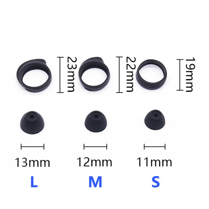 1 комплект силиконового чехла для наушников для Samsung R170 Galaxy Buds + амбушюры, насадки для наушников