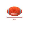 New Pet Dog Natural Latex Sound Toy Ball Rugby Volleyball Soccer Anti Bite Interactive Dogs Teething Chewing Toys Pet Products