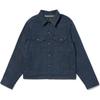 Серия Levis Bluetab™ Ss25 Серия Bluetab™ Дизайн с несколькими карманами Застежка на пуговицы Джинсовая куртка Мужские куртки Темно-индиго A5883-0003