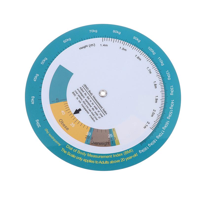 Big Size Bmi Wheel, Bmi Caculator, Bmi Ruler Healthy Ruler,Medical Goniometer,Pvc Ruler