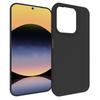 For Xiaomi Redmi 15C 4G (Global) (171mm)/Poco C85 4G TPU Case WANLONFENG MS Series Matte Back Cover with Tempered Glass (Big Hole Lens)