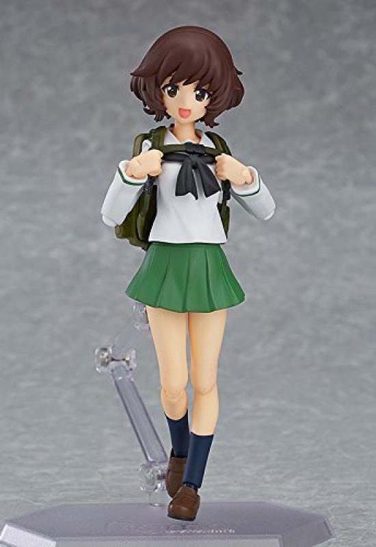 Figma Girls Panzer Movie Юкари Акияма Униформа окрашенная подвижная фигурка и вер. Немасштабируемый АБС и ПВХ