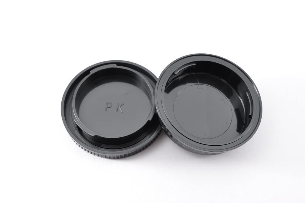 ATAK PENTAX K Mount Compatible K Rear Caps Body Caps Total of 6 with PENTAX K Caps/Lens (3 Pieces) & (3 Pieces) (Compatible Mount)