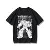 2025 Summer New Robot Movie Peripheral Short-sleeved T-shirt for Men and Women Summer New Pure Cotton Half-sleeved Loose Top