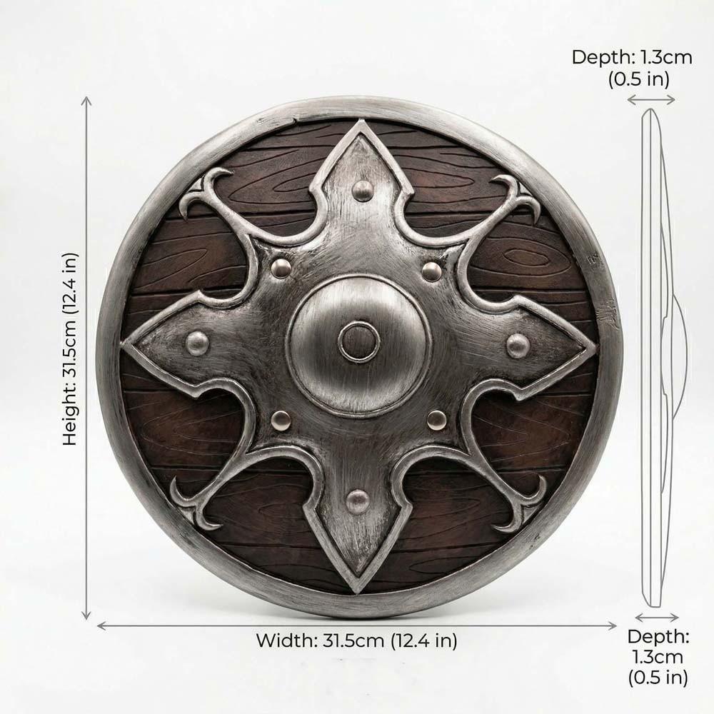 PU Foam Material Foam Round Shield Halloween Shield Decor Festival Parade Events