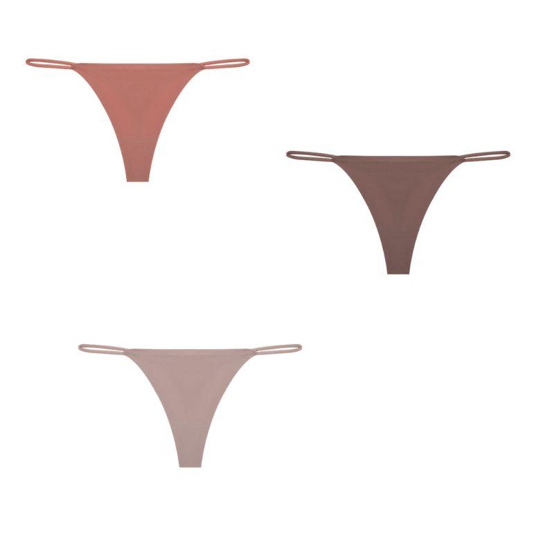 FINETOO Женские бесшовные трусики, нижнее белье без следов для женщин, сексуальное удобное нижнее белье, однотонные трусы