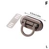 Metal Clasp Turn Lock Oval Metal Clasp Twist Lock For Diy Handbag Craft Bag Purse Bags Hardware Bag Accessory