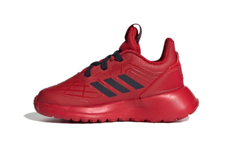 adidas Кроссовки для малышей «Человек-паук» El I, из синтетической кожи, устойчивые к истиранию, низкие, красные, для младенцев и малышей G27556