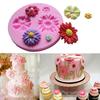 Cake Mold Sunflower Safe Silicone 3D Flower Fondant Mold for Wedding
