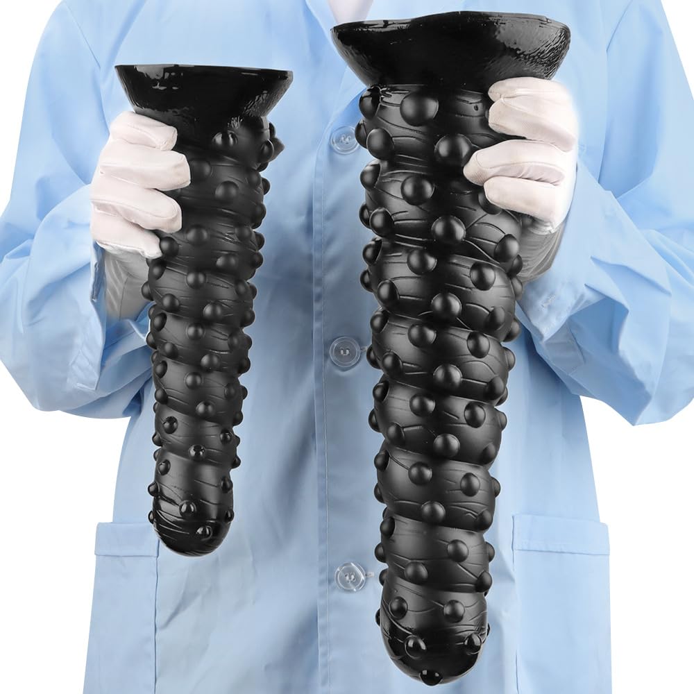 Tsukitoy Анальная анальная пробка с присоской Очень толстый дилдо диаметром 5 см или анальные бусины для мужчин и сделанный из анального СМ унисекс анальный дилдо, чашка, бугорки,