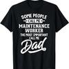 Футболка в подарок для папы-рабочего по обслуживанию - Зовите меня папа! Футболка