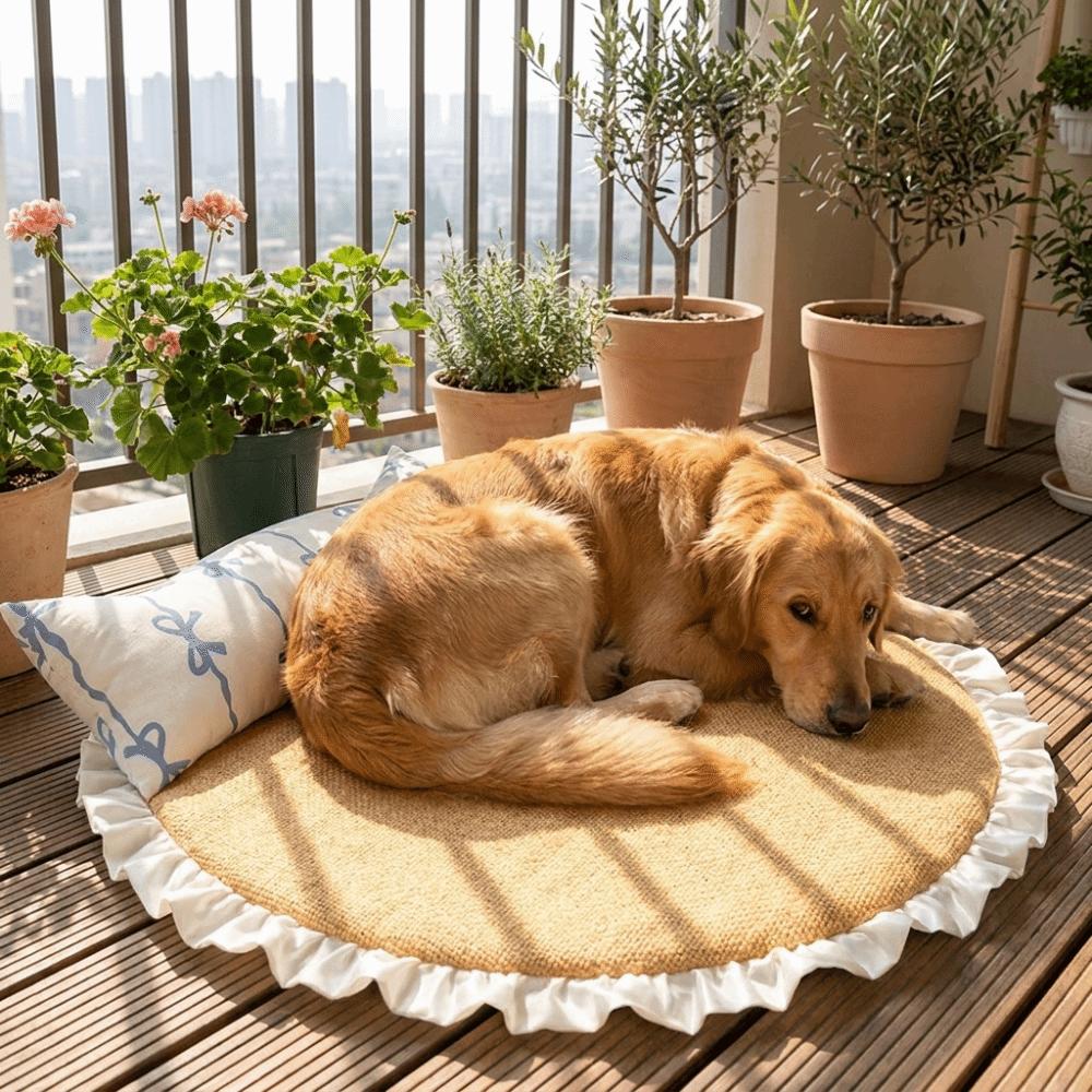 Removable Pad Pet Cooling Mat Non Slip Dog Sleeping Mat Cat Bed Cat Sofa Bed Summer