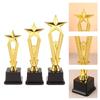 Star Award Trophy Plastic Winner Award Trophy Toy Children's Performances Figurines