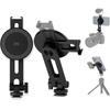 Держатель для камеры и смартфона JJC с магнитным креплением для установки смартфона на башмак камеры для одновременной съемки. Включает холодный башмак и микрофон.