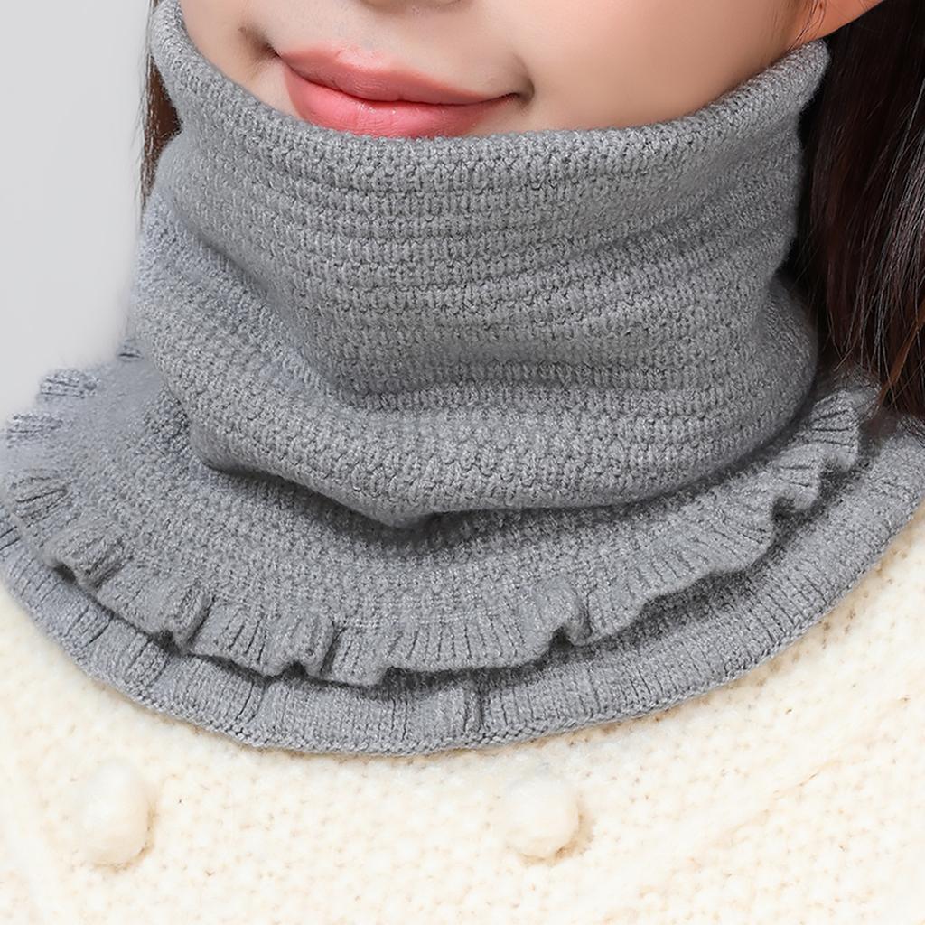 New Detachable Knitted Turtleneck Fake Collar For Women Neck Warmer Autumn Winter Warm Cover Head Neck Knitting False Collar