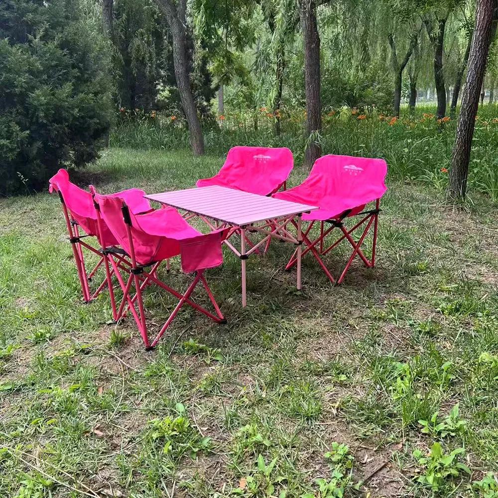 Folding Portable Moon Chair - Adjustable Backrest Camping Chair for Beach, Picnic, Fishing & Outdoor Sketching