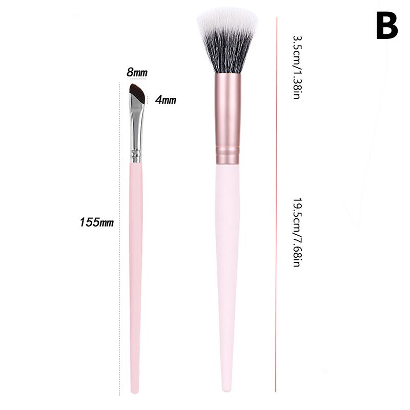 Подводка для глаз Pink Blade, ультратонкая, с тонким углом, плоская кисть для бровей, кисть для макияжа под глазами, точная кисть для детализации