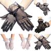 Full Finger Bow Paragraph Summer Sunscreen Mittens Bride Gloves Lace Glove Sexy Dress Party