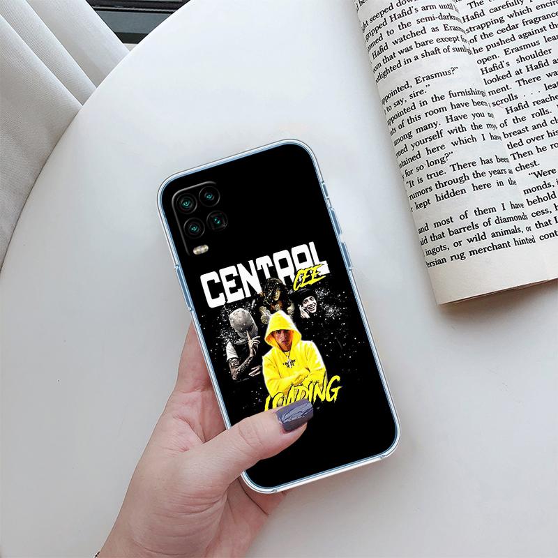 RP16 central cee Transparent Phone Case for Samsung Galaxy A04 A04S A14 A23 A34 A54 M23 M33 M52 M53