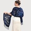 190*70cm Women Velvet Scarfs Shawls and Wraps for Evening Dresses Shawl Wraps with Fringe Scarves