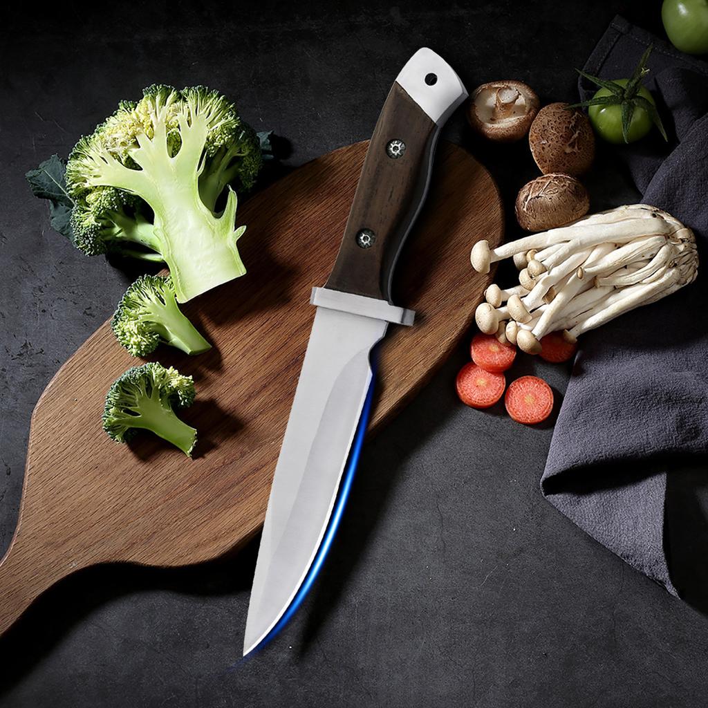 Кухонный нож Кухонный нож Кухонный нож Тесак для мяса Кухонный нож из нержавеющей стали Нож для обвалки Нож мясника Инструмент для приготовления фруктов