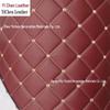 Diamond Lattice Sponge-Backed PVC Leather Fabric for Car Interiors