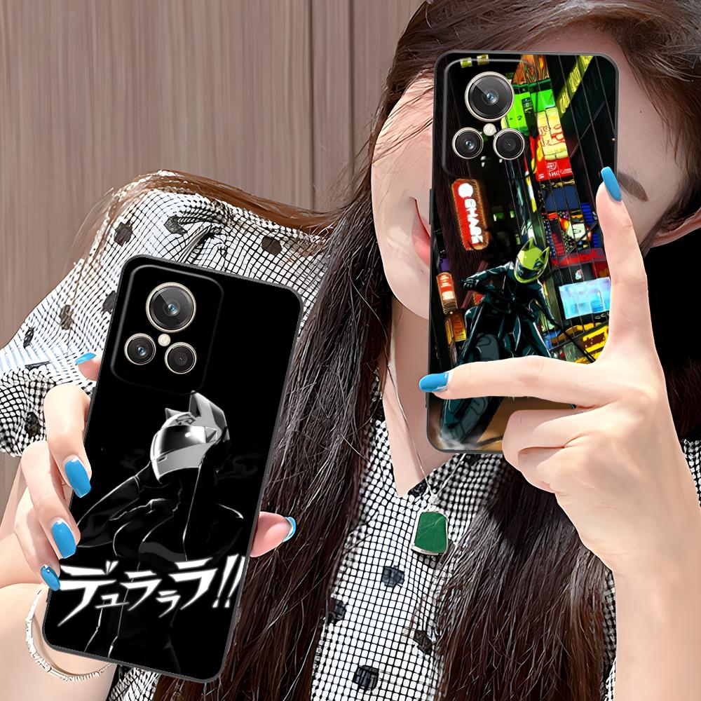 Чехол для телефона аниме Durarara для Realme 15 14 13 12 11 10 9 Pro Plus T i Lite 5G Мягкий ударопрочный чехол из ТПУ