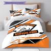 Virtus Pro Pattern Bedding Set Quilt Cover Pillowcase Home Decor Gift (1 * duvet cover + 2 * pillowcase, without core)