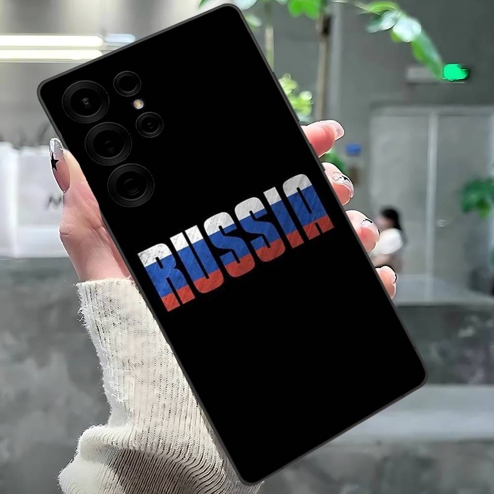 Popular Flag Of Russia Phone Case For Samsung S 24 Fe 25 Ultra Plus 20 Lite 21 30 22 23 24 22 Ultra 5G Fundas