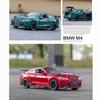 1:32 Scale M4 Coupe Alloy Sports Car Model Diecasts & Toy Vehicles Metal Toy Car Model Sound Light Simulation Collection Kids Gift