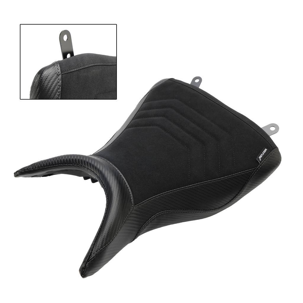 Подушка водительского сиденья переднего рейдера из искусственной кожи, синяя для Yamaha Mt-03 Yzf-R3 2015-2023