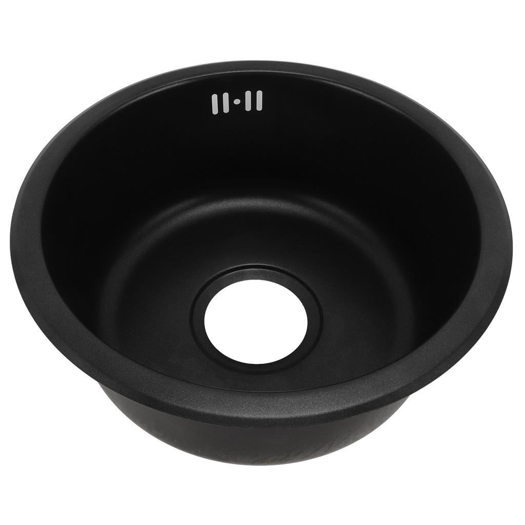 Раковина для автодома 310 X 140 мм, универсальная круглая кухонная раковина из нержавеющей стали 304 для ванной комнаты, с отверстием для слива 92 мм для лодки