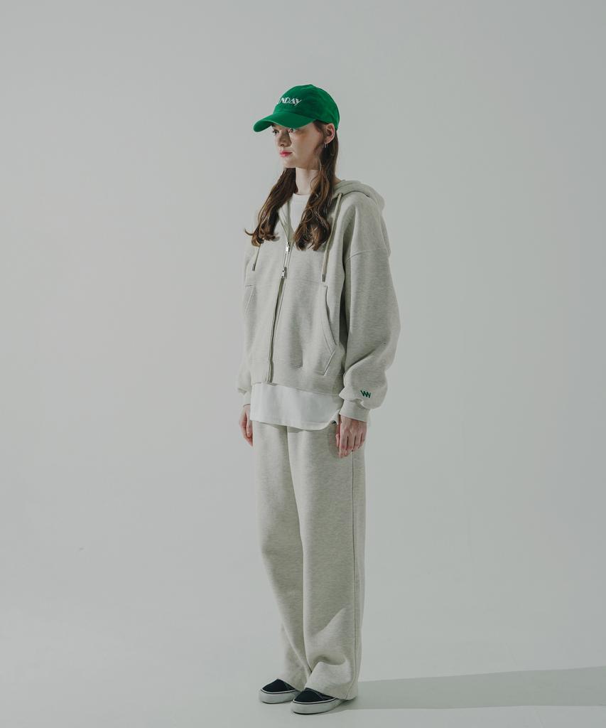WV PROJECT Kani Straight Sweatpants Oatmeal Mjlp7628