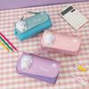 Cute Cat Large Capacity Stress Relieving Pencil Case Big Pencil Box Portable Bag