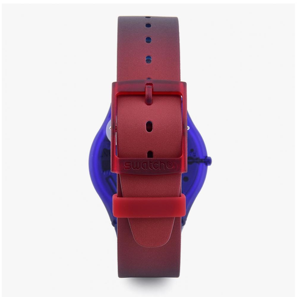 Swatch Ss08n117 Very Jazzy Berry Public Urethane Watch
