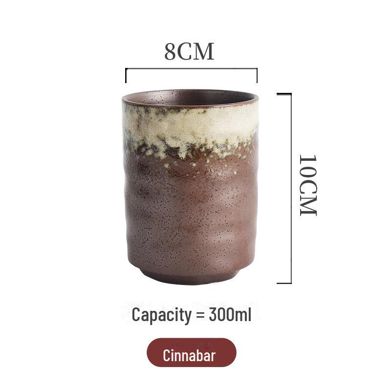 Керамическая чашка для чая и суши в японском стиле в стиле ретро